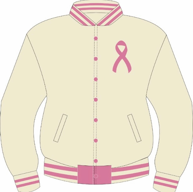 F U Cancer Bomber (CREAM&PINK)